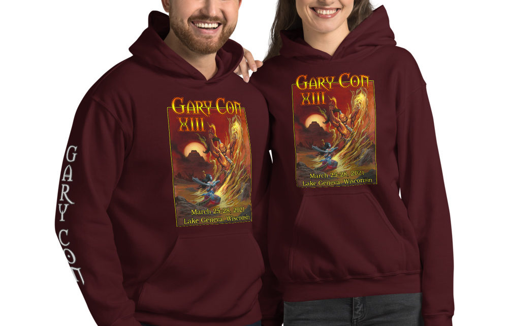 Gary Con XIII Fire Elemental- Unisex Hoodie w/ Sleeve Image